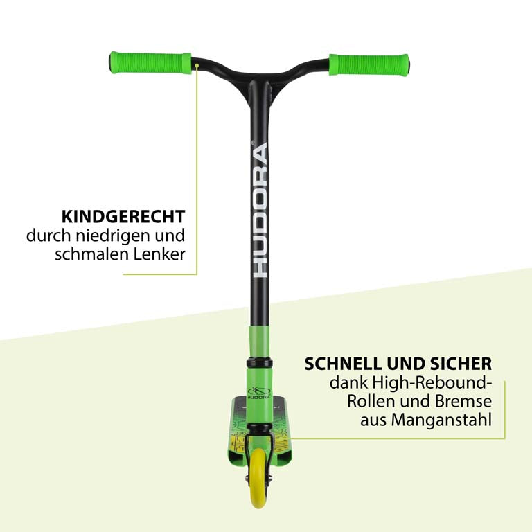 HUDORA Stunt Scooter Kids, green