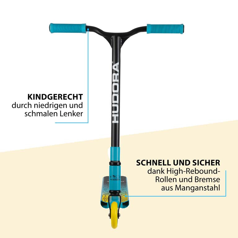 HUDORA Stunt Scooter Kids, light blue