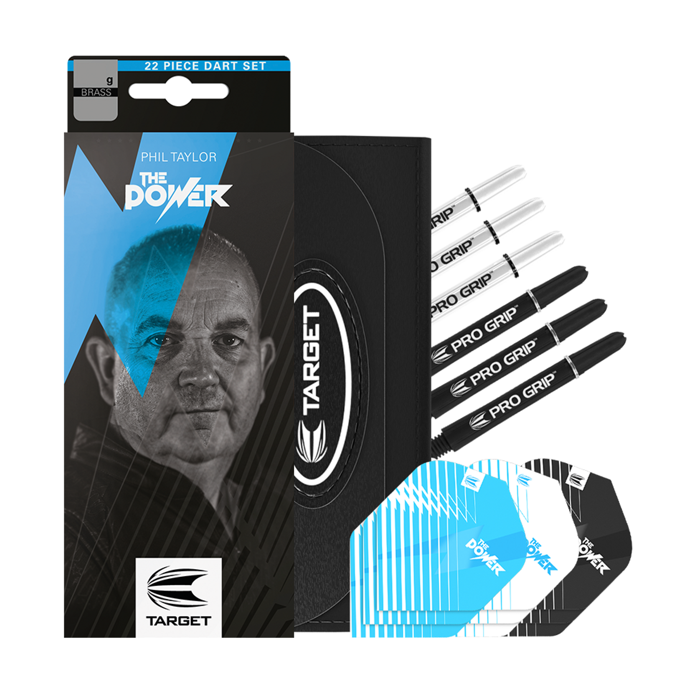 Target Phil Taylor Brass Steeldarts - 22g