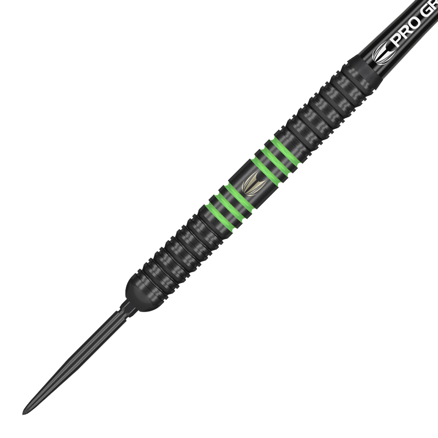 Target Vapor8 Black Green Swiss Point Steeldarts