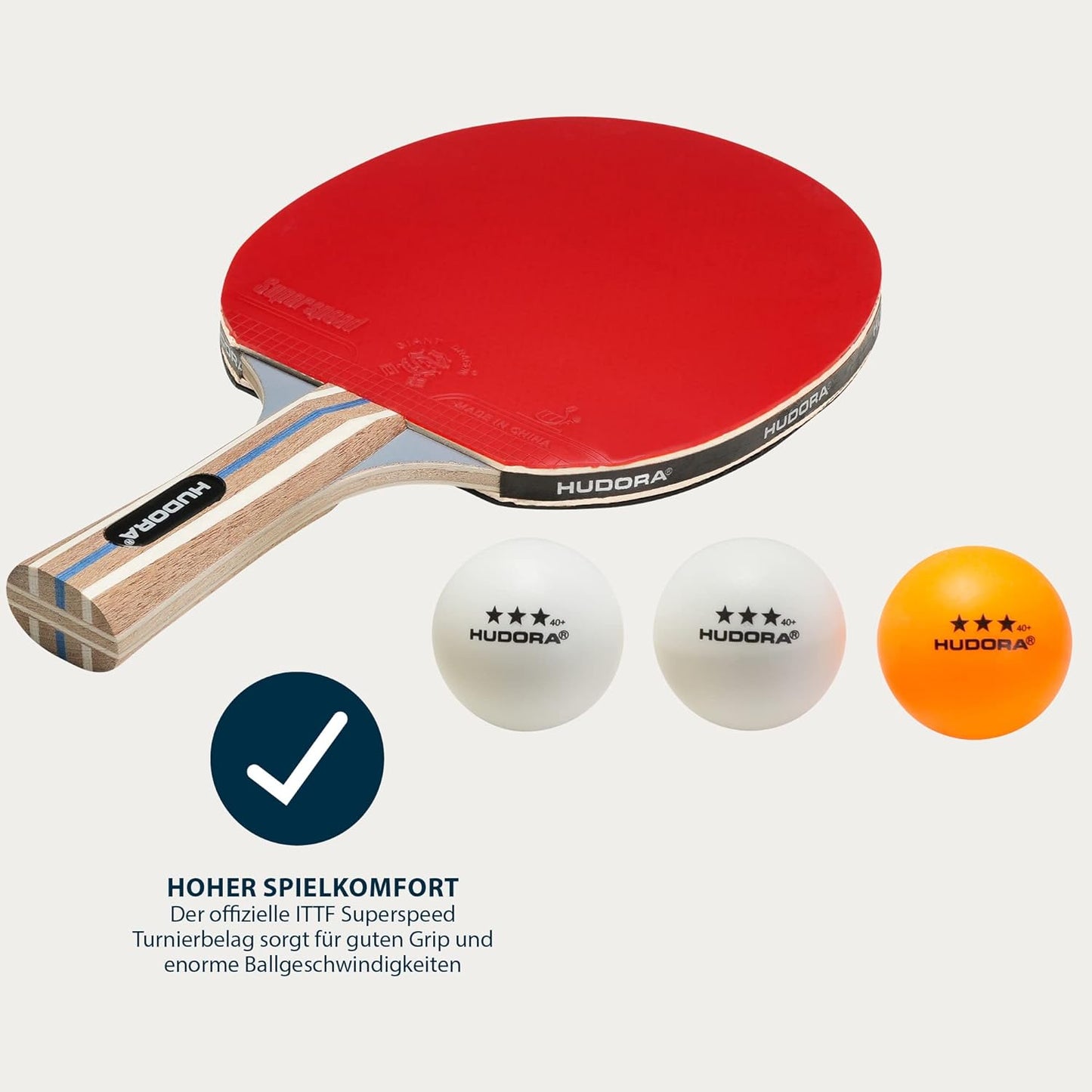 HUDORA Tournament table tennis set
