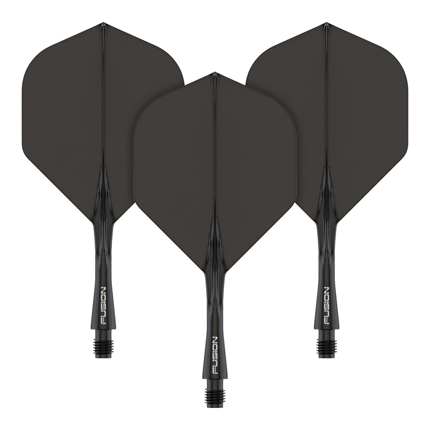 Winmau Fusion Flight Shaft System Standard Schwarz