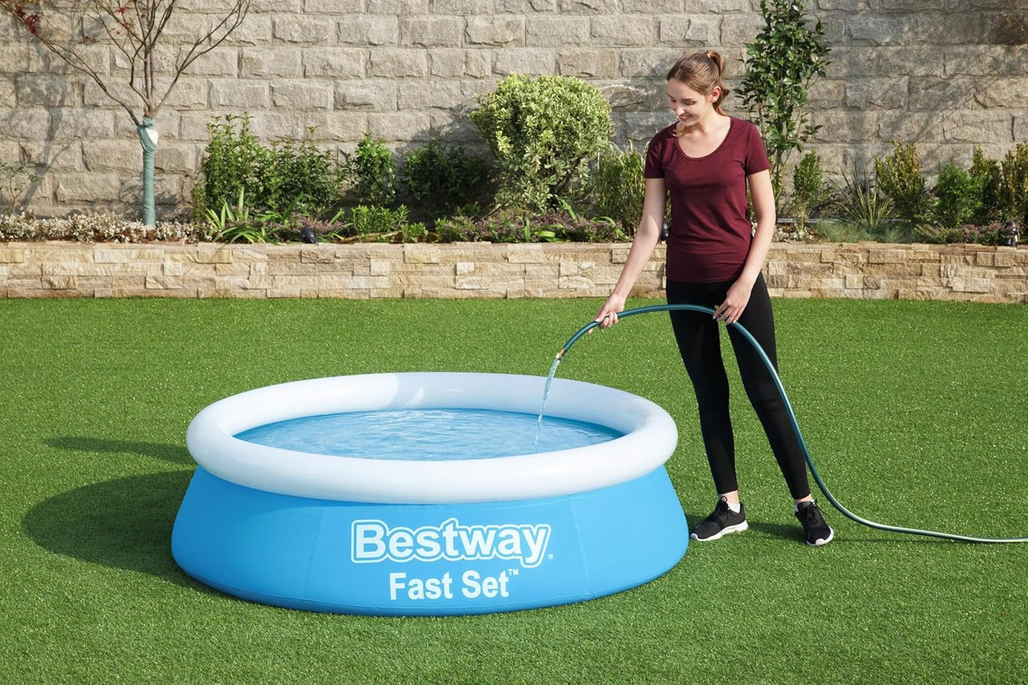 Fast Set Pool, rund 183 x 51 cm von Bestway
