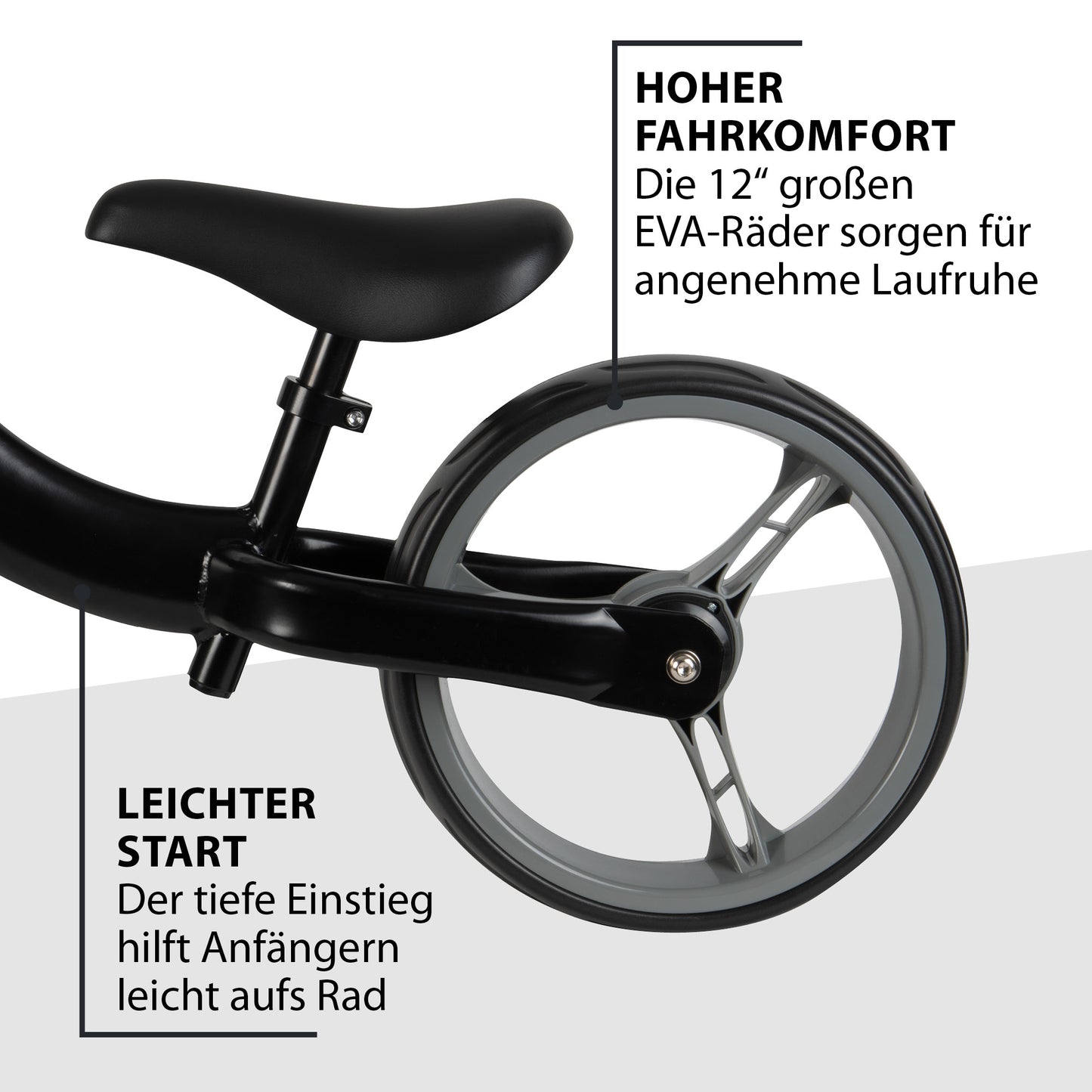 HUDORA Balance Bike Classic - various colors
