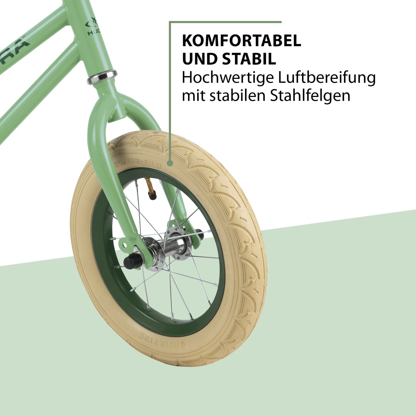 HUDORA Retro Balance Bike - various colors Boy / Girl