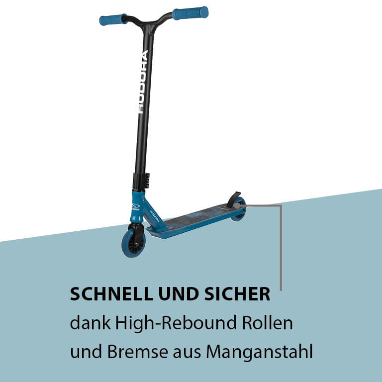 HUDORA Stunt Scooter XQ-12.1, blue