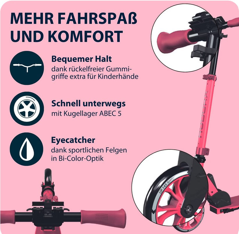 HUDORA Scooter Up 145 Junior - various colors (B-stock)