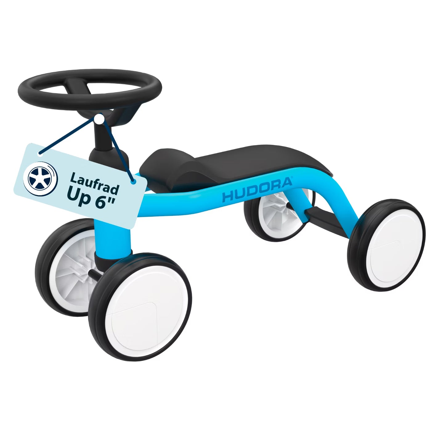 HUDORA balance bike Up 6“ - various colors