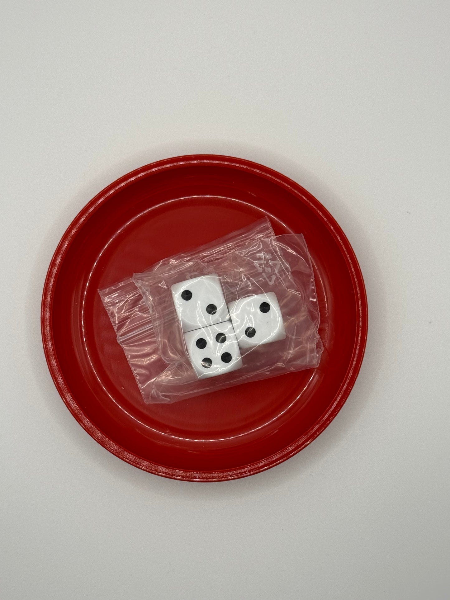 Würfel / Spielteller, klein - verschiedene Farben