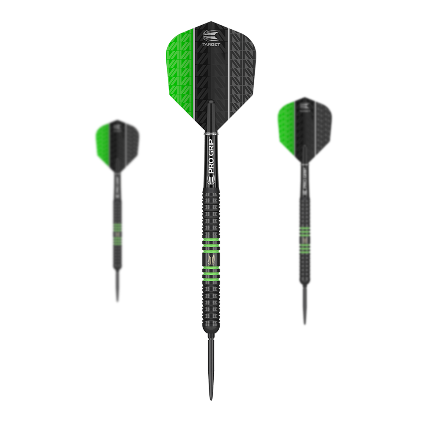 Target Vapor8 Black Green Swiss Point Steeldarts