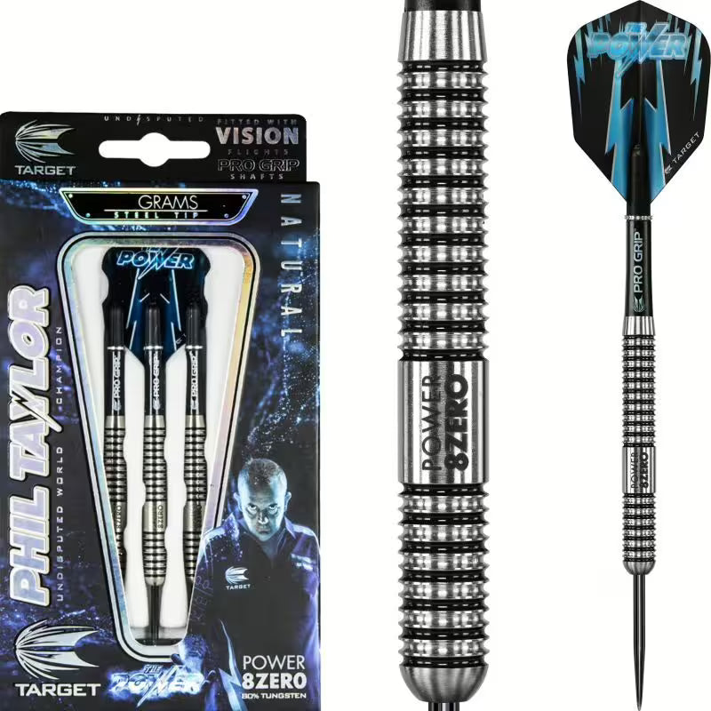 Target 8zero Steeldarts von Phil "The Power" Taylor - 25g