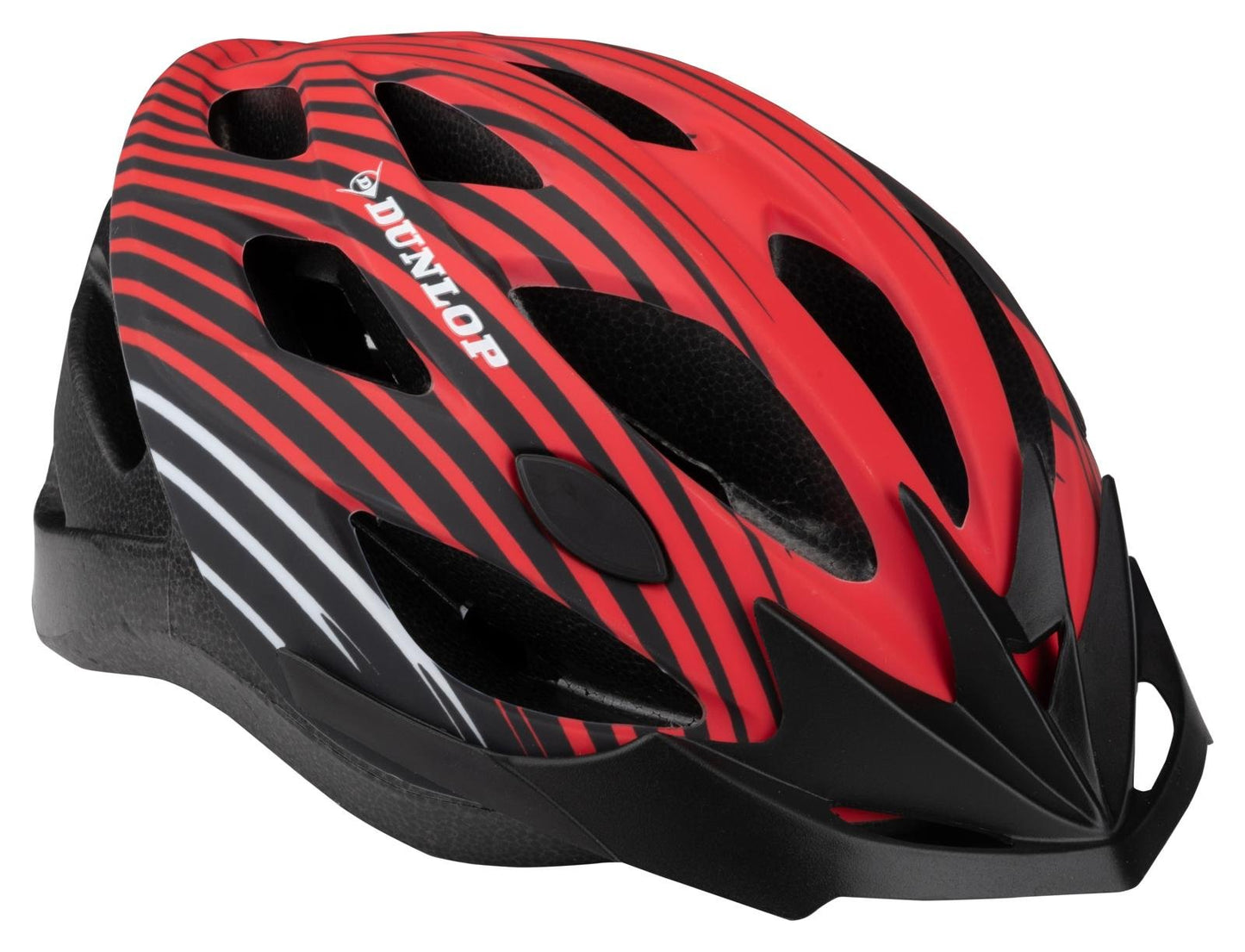 Fahrradhelm von DUNLOP, Größe M 55-58 cm mit Visier, verschiedene Farben