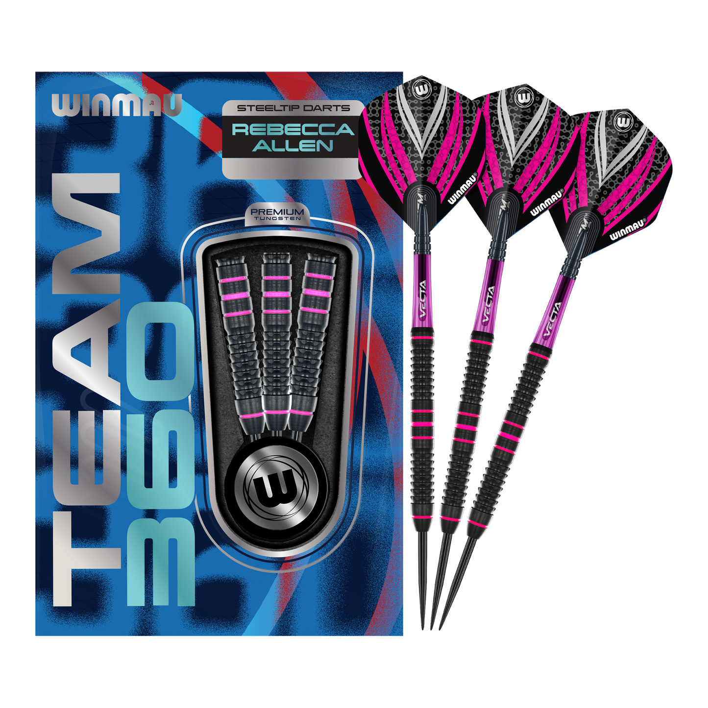 Winmau Team 360 Rebecca Allen Steeldarts - 24g