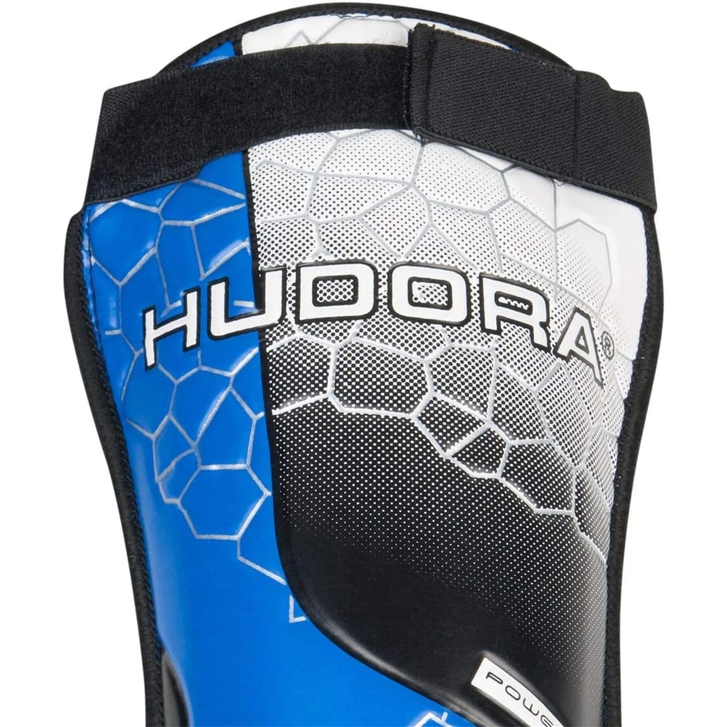 HUDORA shin guards with ankle protection, blue