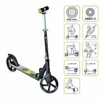 muuwmi Aluminium Scooter schwarz - grün - gelb 200 mm (B-Ware)