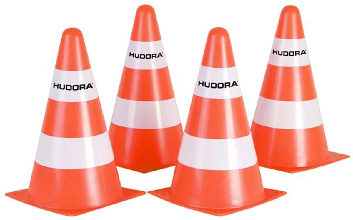 HUDORA pylons, 4 pieces