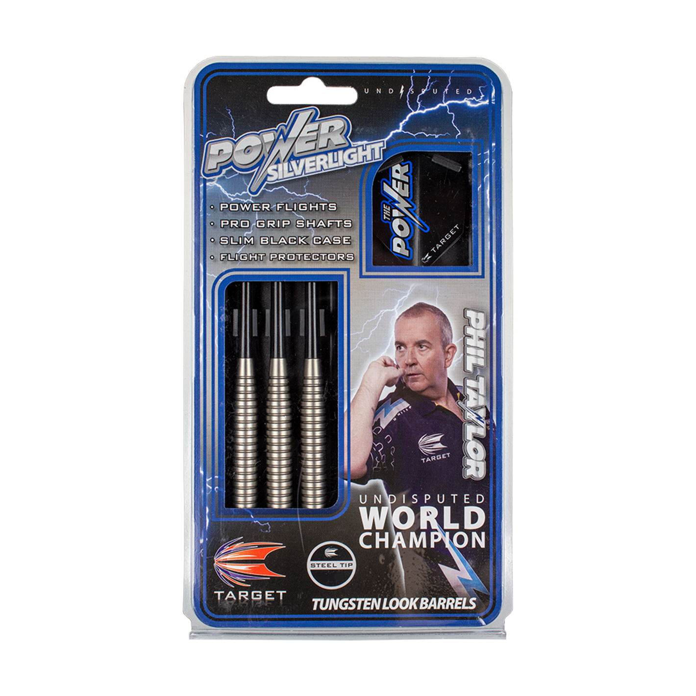 Target Phil Taylor Power Silverlight Variante 2 Steeldarts - 24g