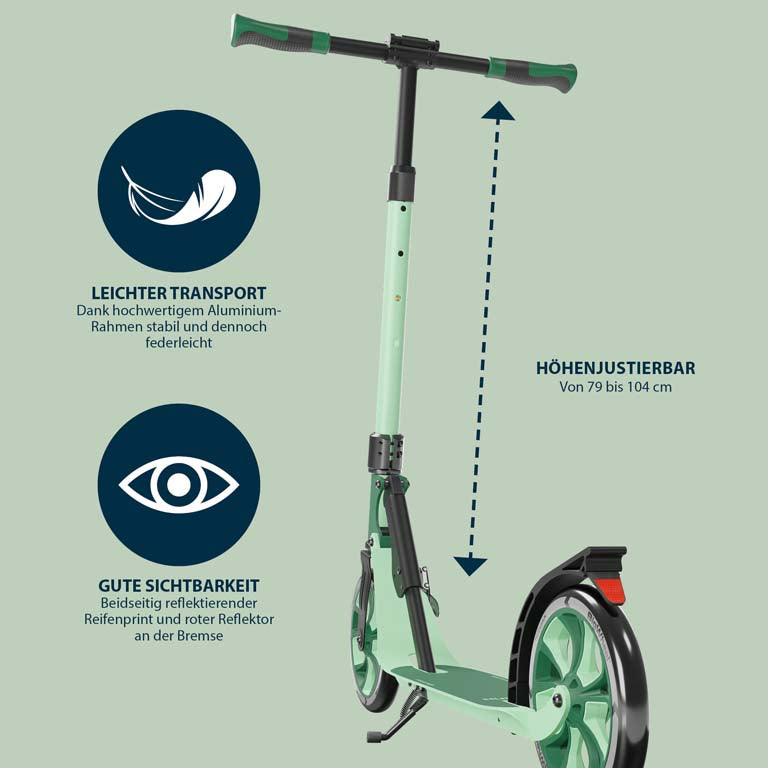HUDORA BigWheel 205 Advanced - various colors (B-stock) 