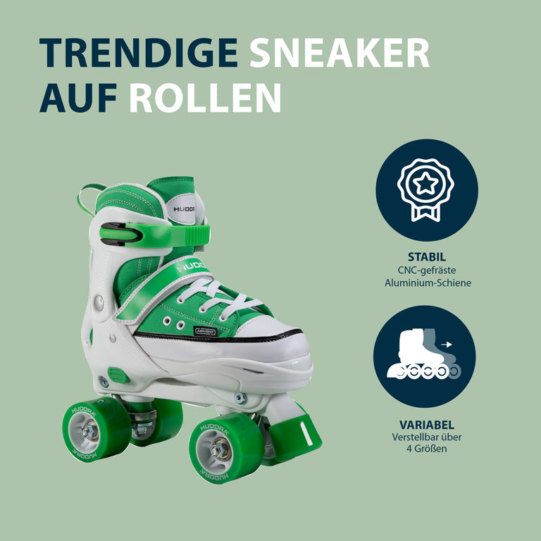 HUDORA roller skate sneakers, grass size. 28-39
