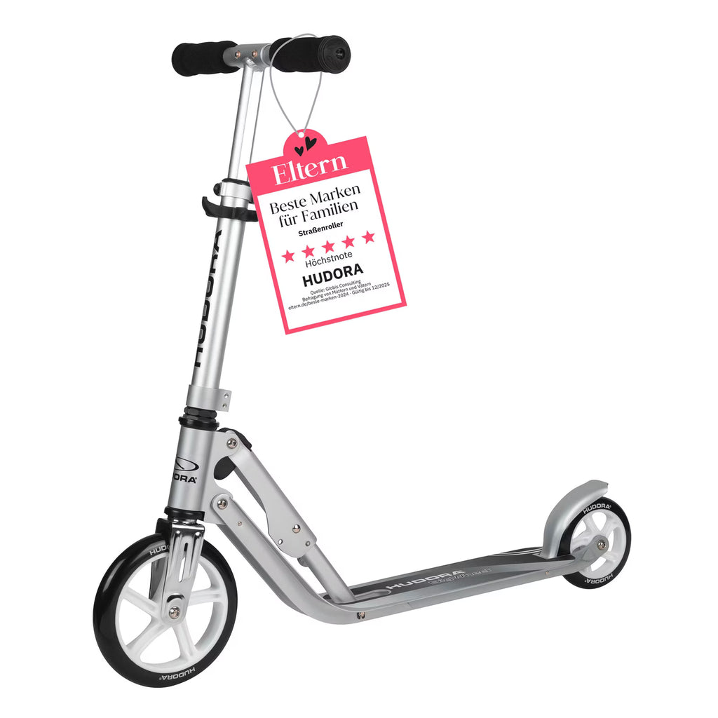 HUDORA Little BigWheel, Scooter silber "Exklusiv Edition"