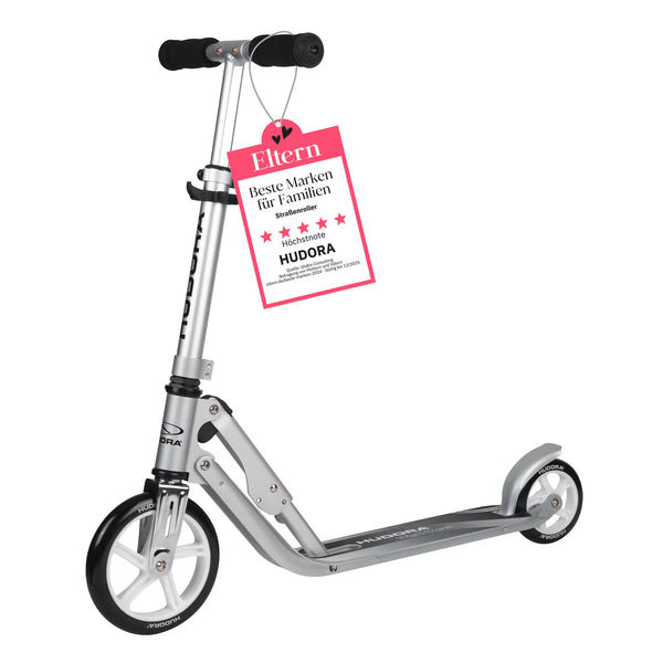 HUDORA Little BigWheel, Scooter silber "Exklusiv Edition"