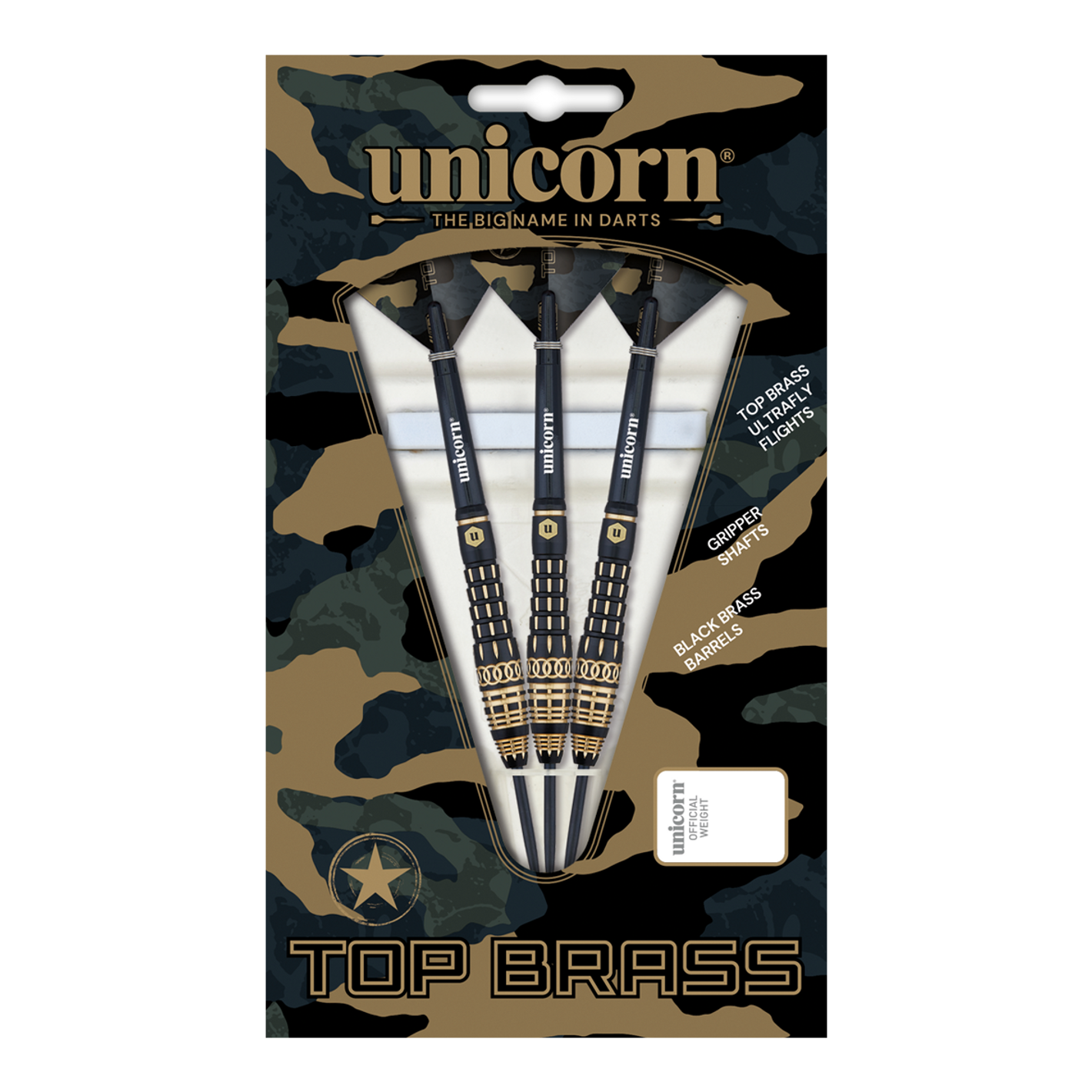 Unicorn Top Brass V4 Steeldarts - 20g