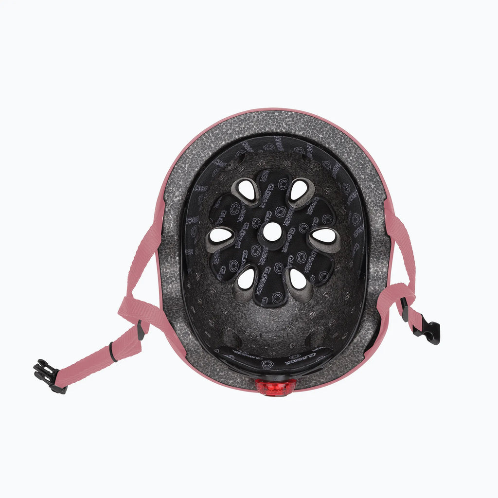 Globber Kinderhelm Primo Lights in Deep Pastel Pink (pastellrosa) - Gr. XS/S (48-53 cm)