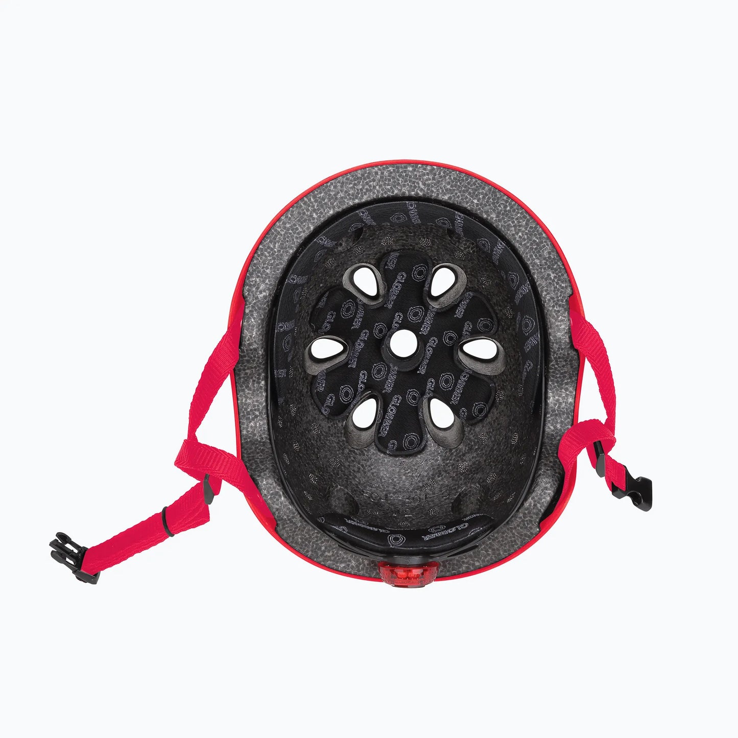 Globber Kinderhelm Primo Lights in New Red - Gr. XS/S (48-53 cm)