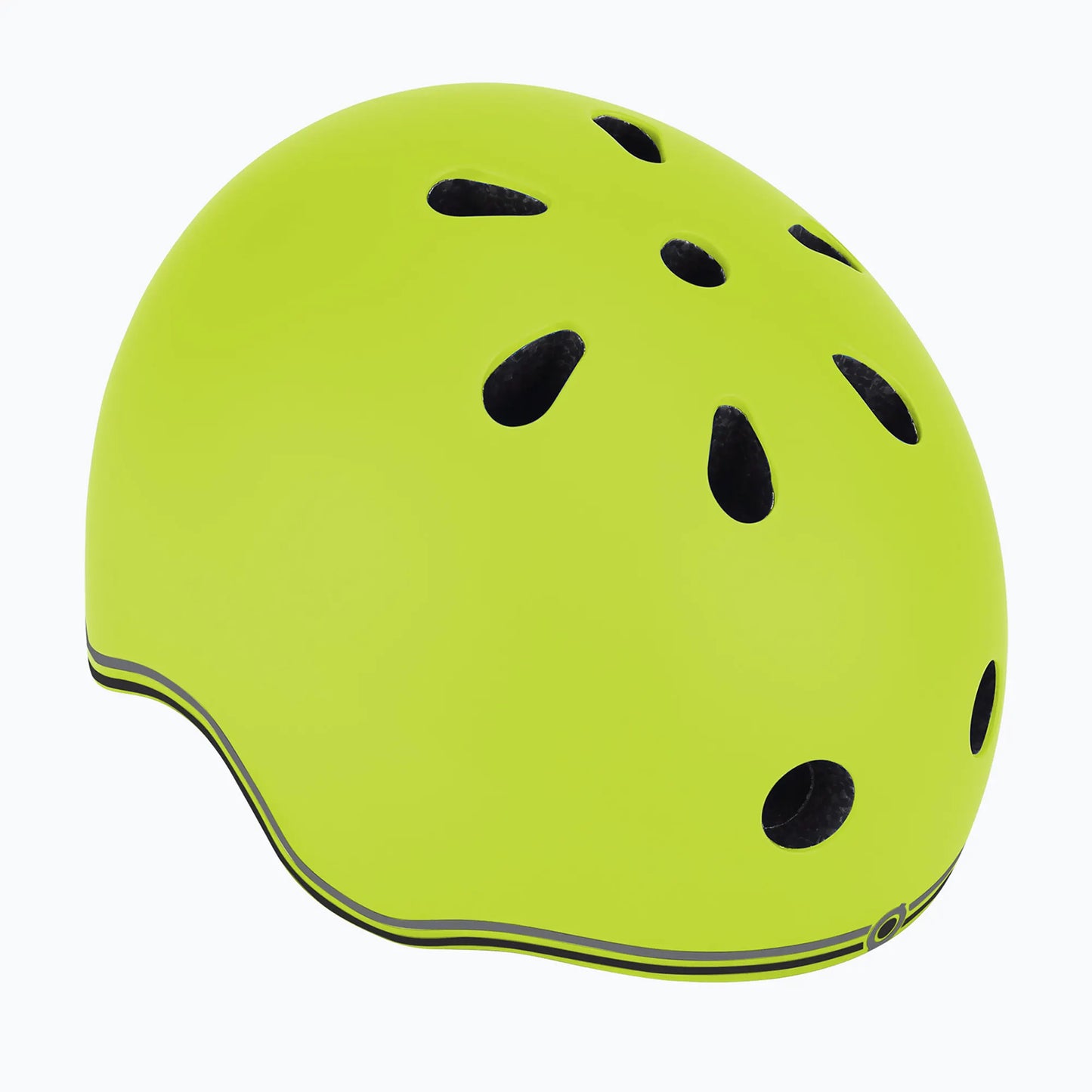Globber Kinderhelm Go.UP Lights in Lime Green - Gr. XXS/XS (45-51 cm)