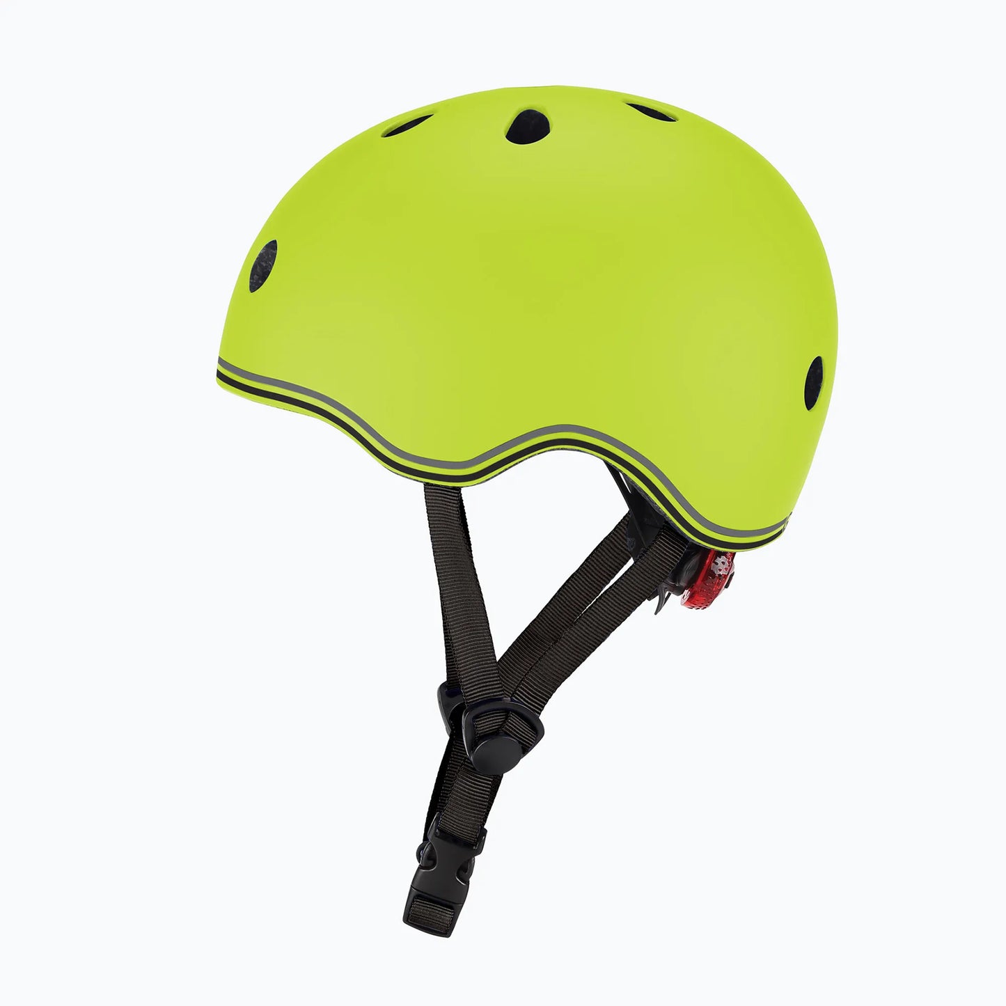 Globber Kinderhelm Go.UP Lights in Lime Green - Gr. XXS/XS (45-51 cm)
