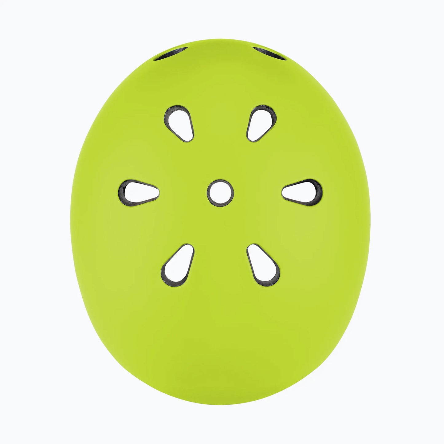 Globber Kinderhelm Go.UP Lights in Lime Green - Gr. XXS/XS (45-51 cm)