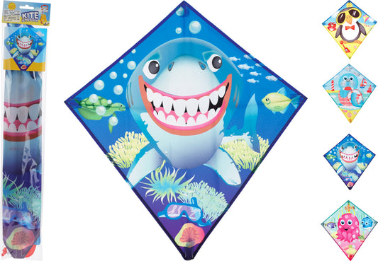 Kite Kinder Drachen, 57 x 52 cm, verschiedene Motive