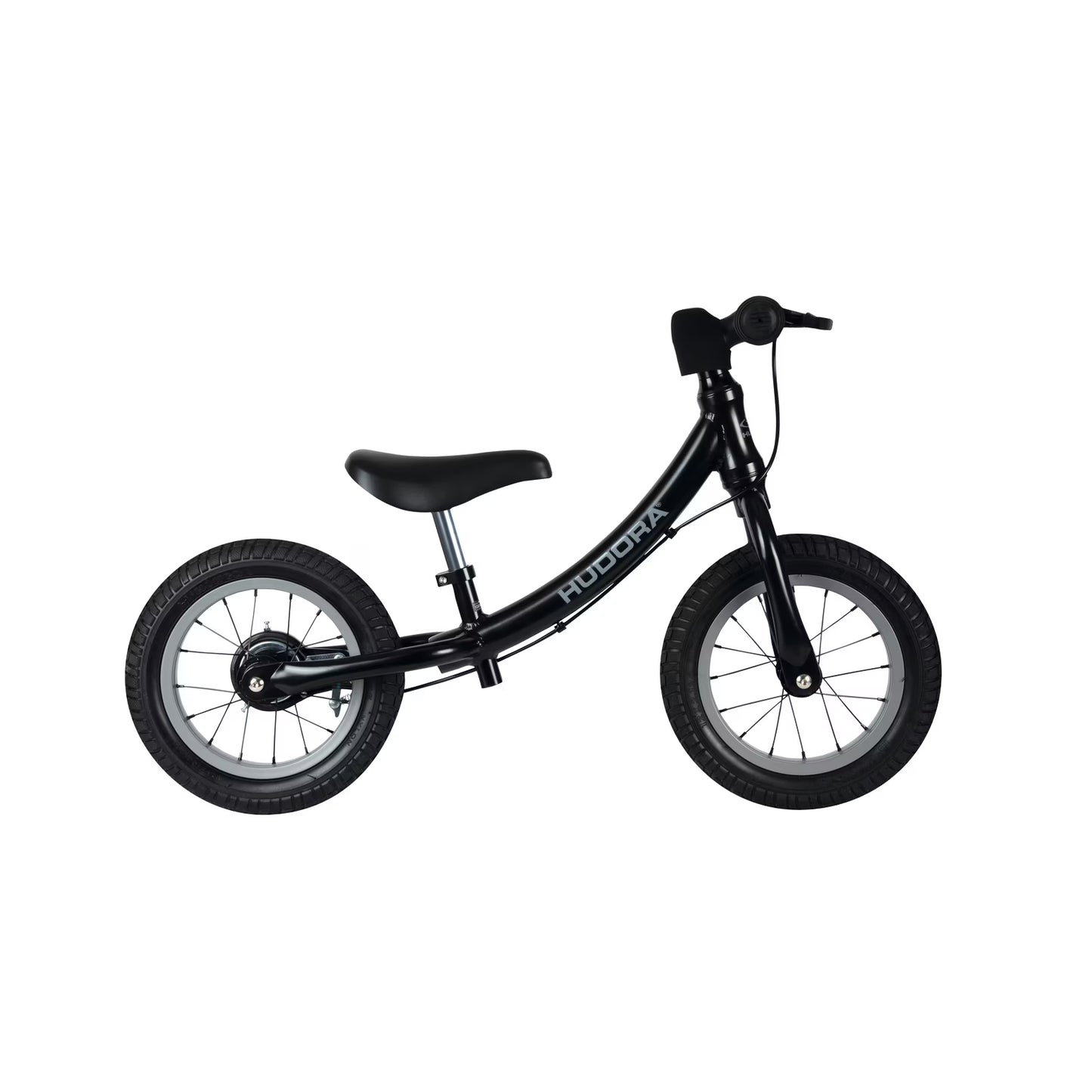 HUDORA balance bike Advanced Alu, black with handbrake 