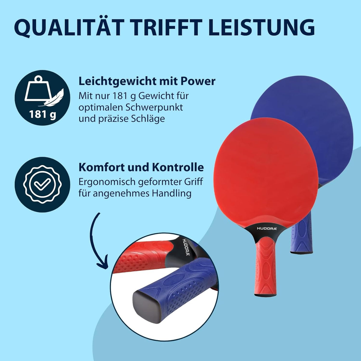 Hudora Outdoor Table Tennis Set