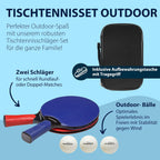 Hudora Outdoor Table Tennis Set