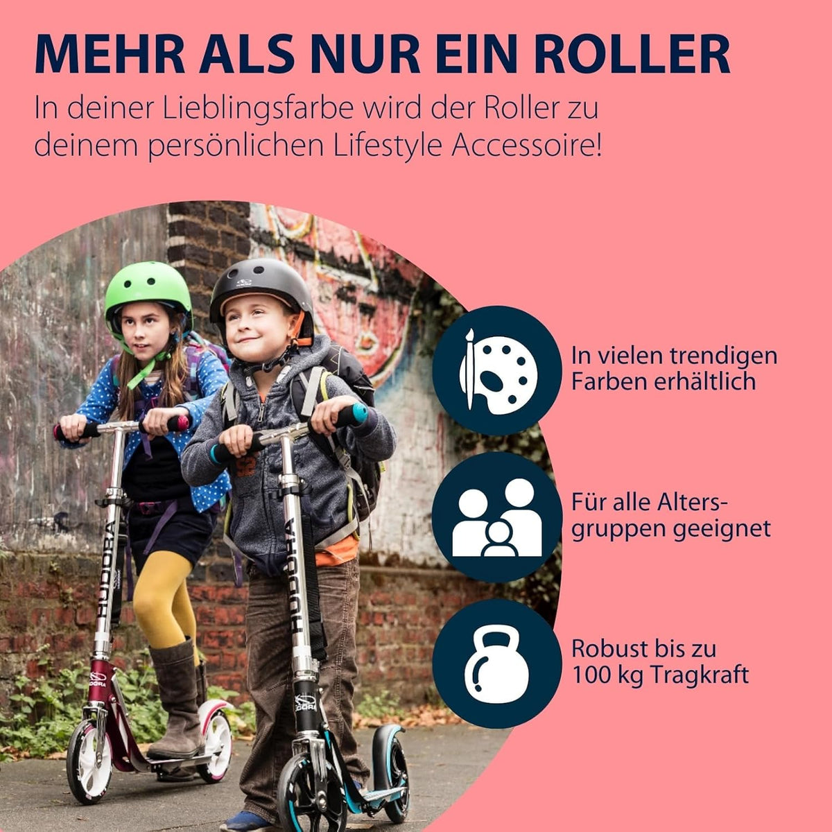 HUDORA BigWheel 205 - various colors 