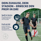 HUDORA soccer goal trainer with goal wall
