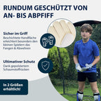 HUDORA goalkeeper gloves for children, blue