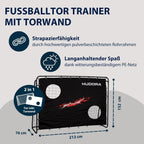 HUDORA soccer goal trainer with goal wall