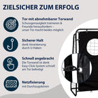 HUDORA soccer goal trainer with goal wall