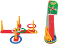 Jeu de lancer d'anneaux croisé