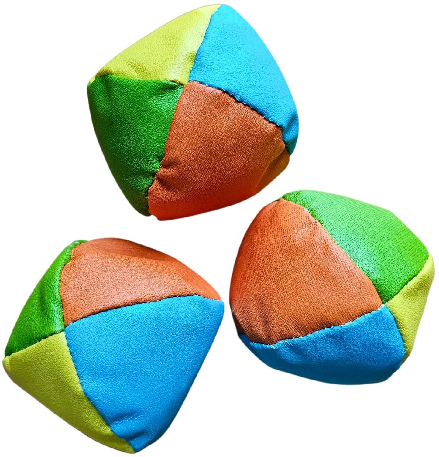 Juggling set in a backpack