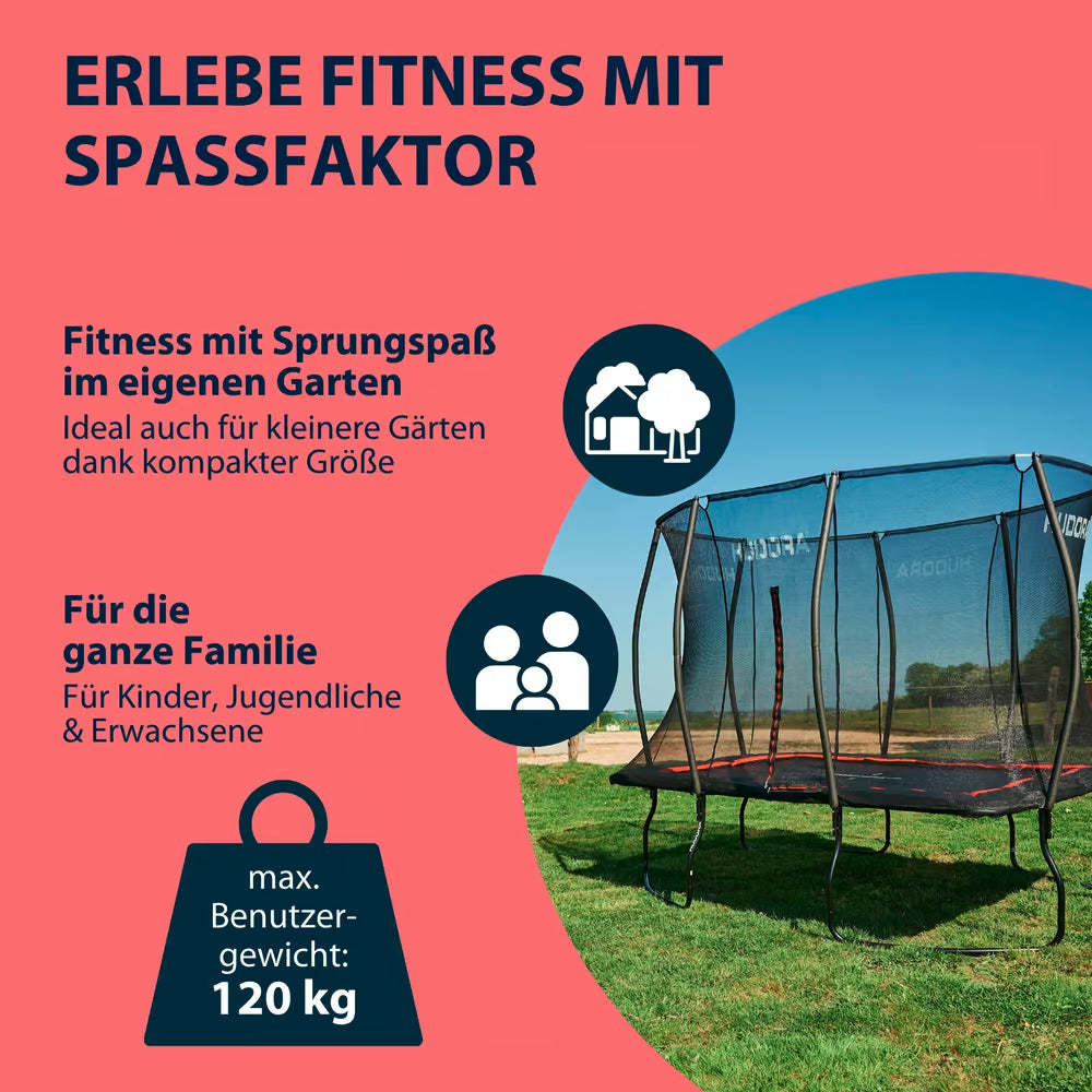 HUDORA Trampolin 4square 215 x 305 (B-Ware)