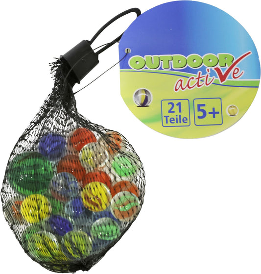 Marbles, 21 pieces from Outdoor active