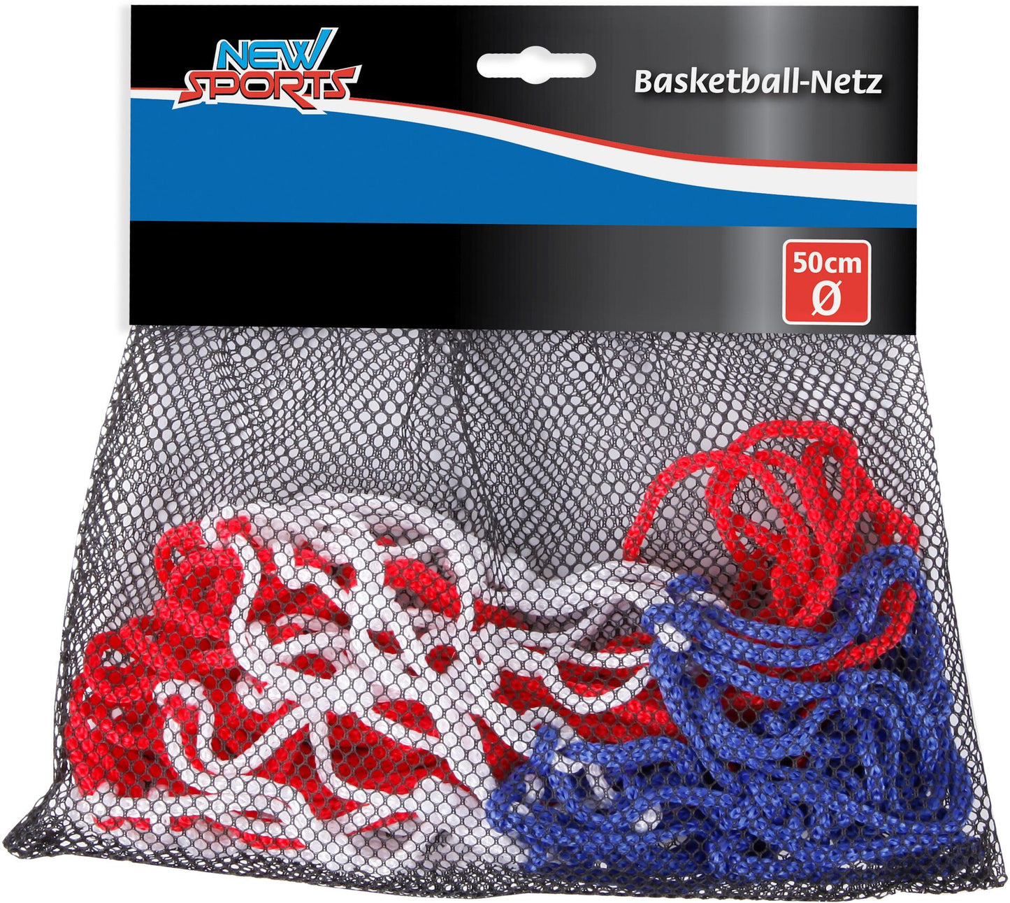 Basketball net colorful, 50cm from New Sports