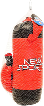 Boxsack + Boxhandschuhe für Kinder