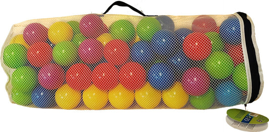 Balls for ball pit, in net, 100 pieces from Outdoor active