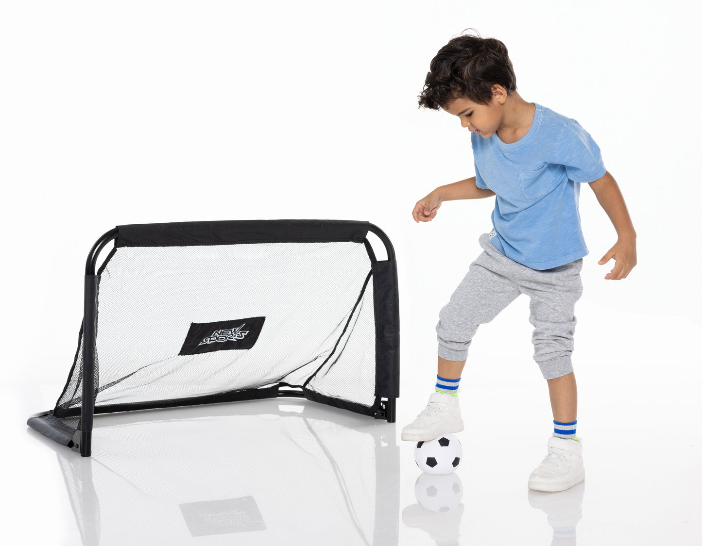 Fußballtor mit Netz, faltbar 90 x 60 x 60 cm