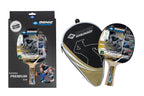 Raquette de tennis de table Donic Schildkröt Legends Gold, Premium Line, housse incluse