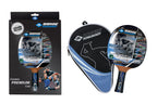 Raquette de tennis de table Donic Schildkröt Legends Platinium, Premium Line avec housse